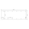 Technische Zeichnung des Friesland CP 314x860.