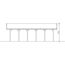 Technischer Bauplan des Carports Wallgau