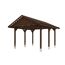 Holz-Carport Wallgau