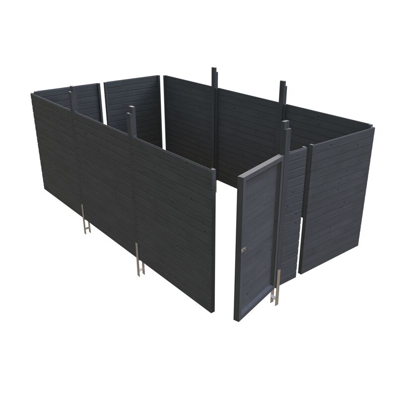 Grauer Abstellraum C6
