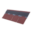 Verkleinertes Bild von Bitumen-Dachschindeln rot 2 m²