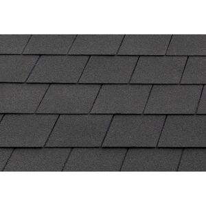Bitumen-Dachschindeln schwarz 30 x 100 cm