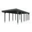 Carport Friesland aus Holz in anthrazit