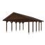 Holzcarport CP Wallgau 620x750 cm
