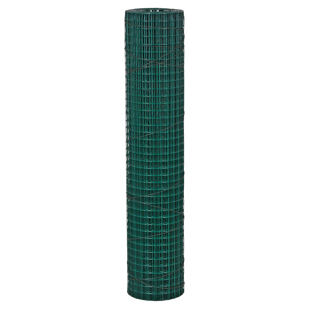 Drahtgeflecht Stahl grün 100 cm x 25 m