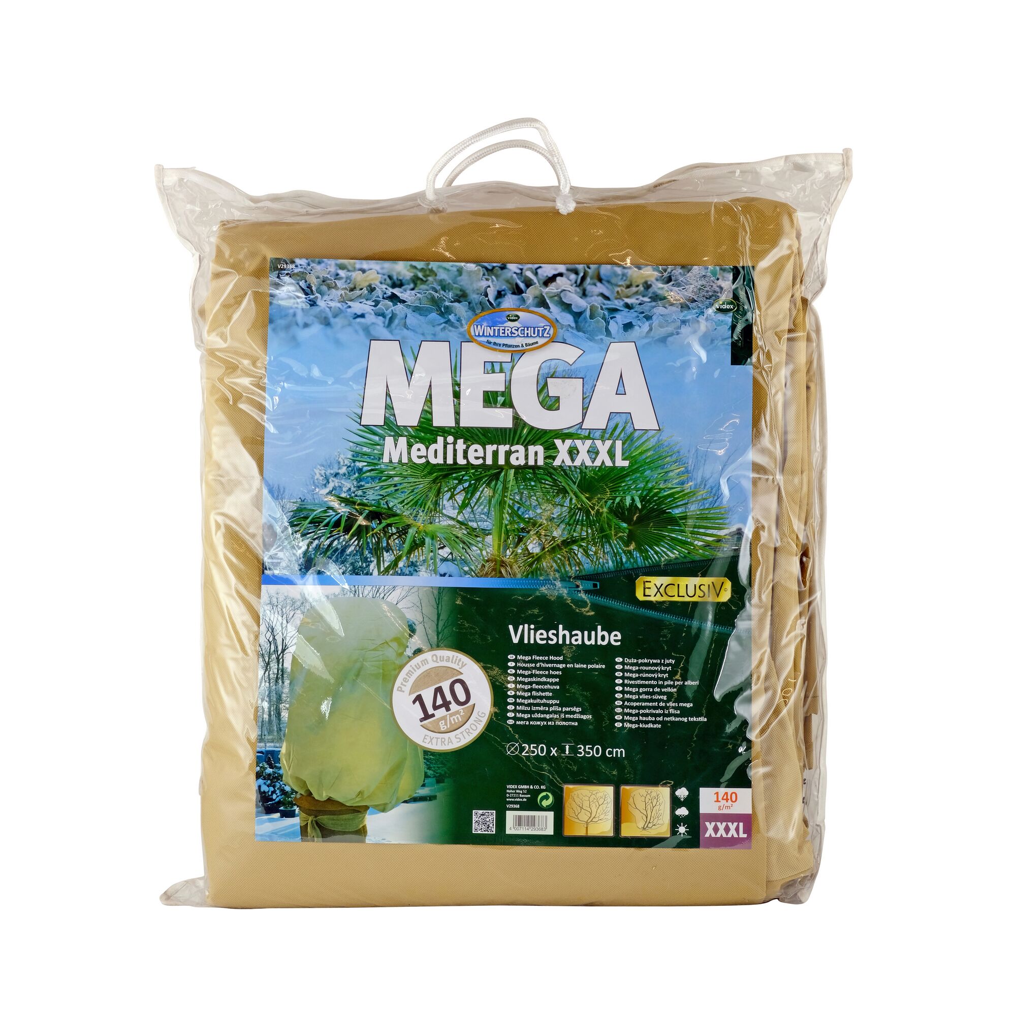 Winterschutz Vlieshaube Mediterran XXL 250 x 350 cm