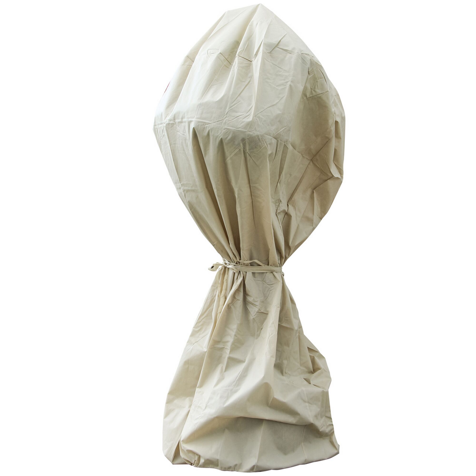 Beige Vlieshaube für Palmen