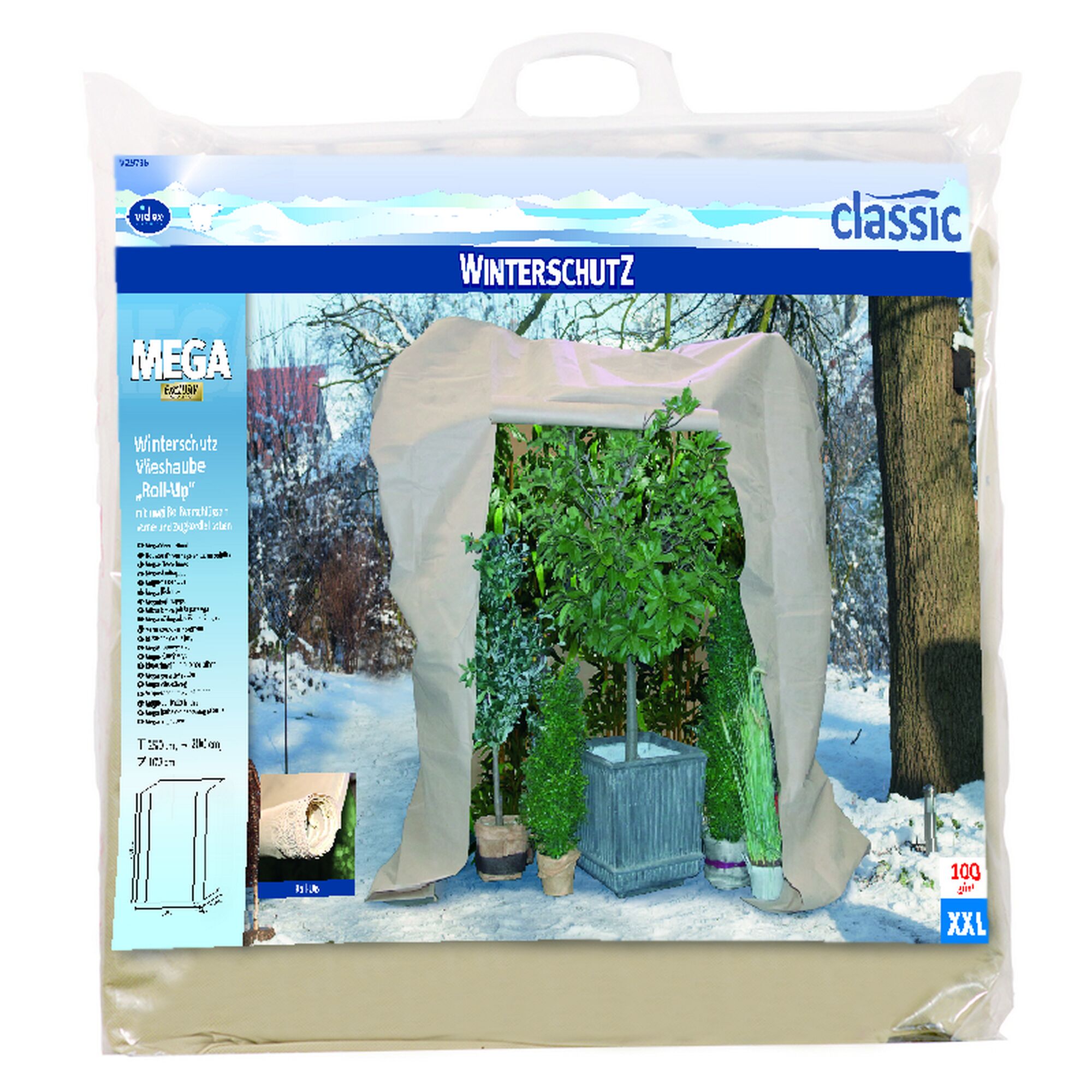 Winterschutzvlieshaube Roll-Up für Pflanzen