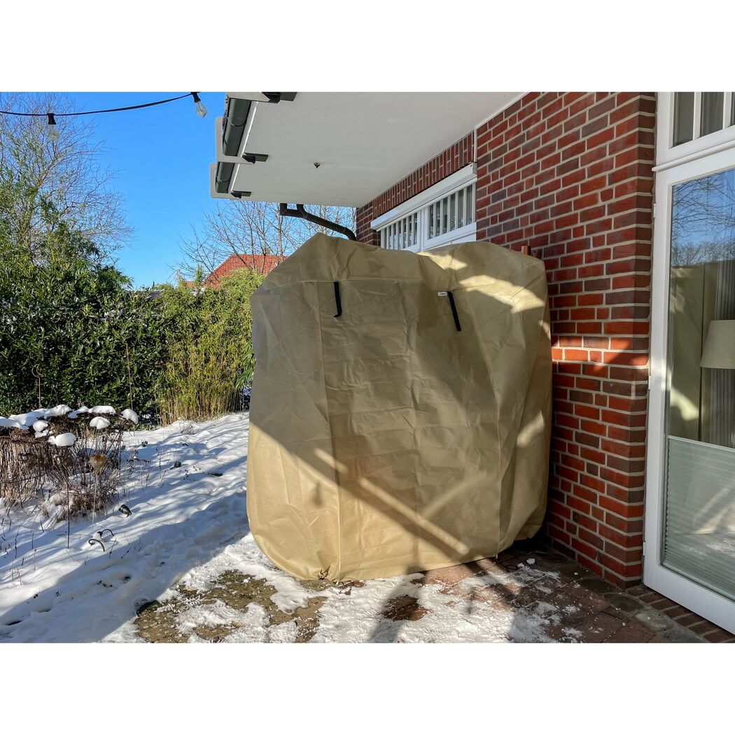 Beiger Wetterschutz für Gartenmöbel