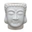 Verkleinertes Bild von Pflanztopf 'Buddha' weiß Ø 23 cm