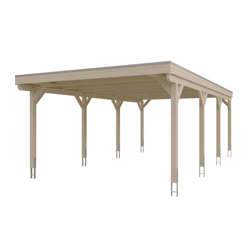 Carport aus Holz, CP Grunewald