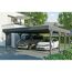Doppelcarport mit zwei Autos