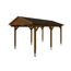 Holz-Carport mit schwarzem Dach