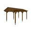 Einzelcarport 'Fichtelberg' 317 x 566 cm nussbaumfarben mit Dachlattung