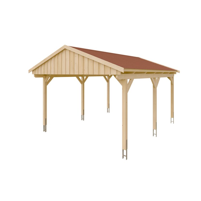 Carport Fichtelberg natur