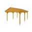 Holzcarport mit sichtbarem Dachgebälk