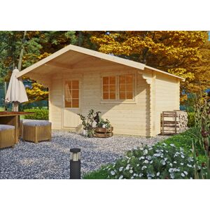 Gartenhaus 'Stuttgart KH 28-097' 380 x 280 cm naturbelassen