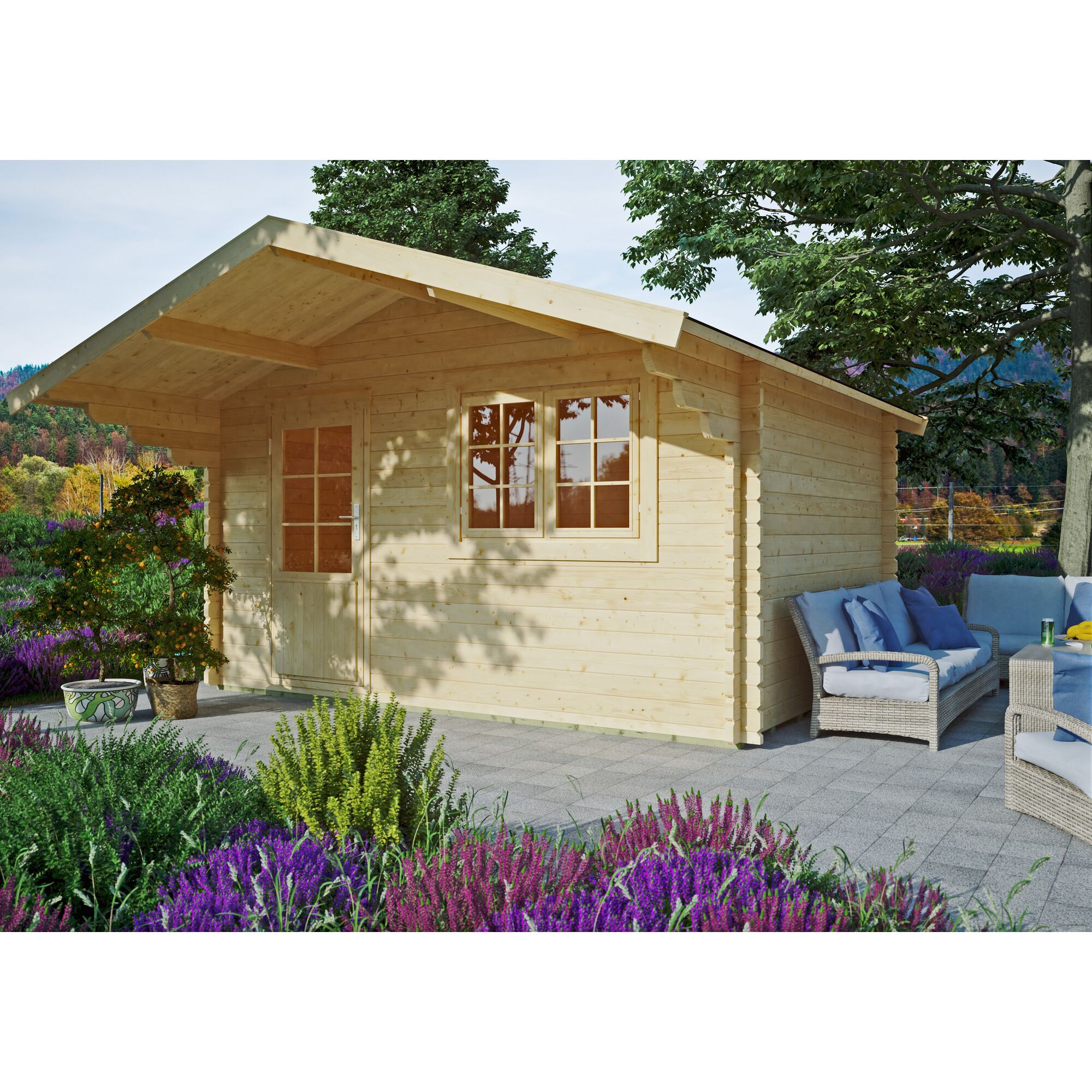 Gartenhaus Stuttgart Typ 2 aus Holz