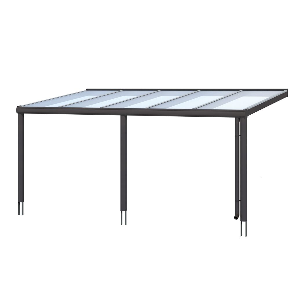 Terrassenüberdachung Garda 541x357cm anthrazit