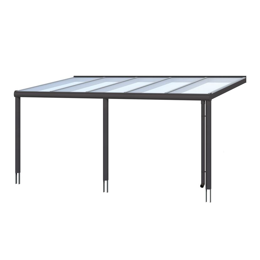 Terrassenüberdachung Garda 541x357cm anthrazit