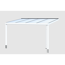 Verkleinertes Bild von Terrassenüberdachung 'Genua' 434 x 257 cm Aluminium Doppelstegplatten weiß