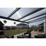 Terrasse mit Terrassenüberdachung und Gartenmöbeln