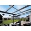 Terrasse mit Überdachung und Gartenmöbeln