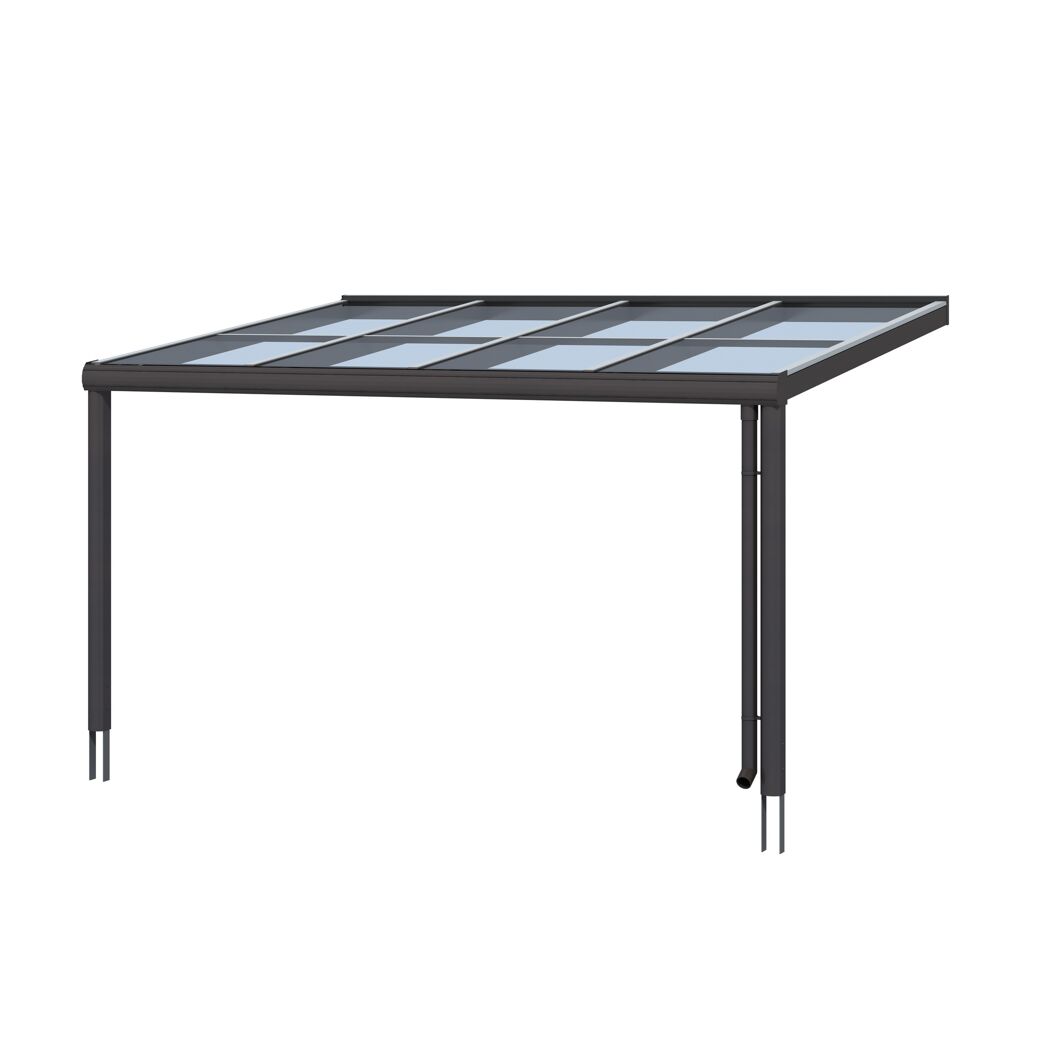 Terrassenüberdachung TD Modena 434 x 257 cm anthrazit