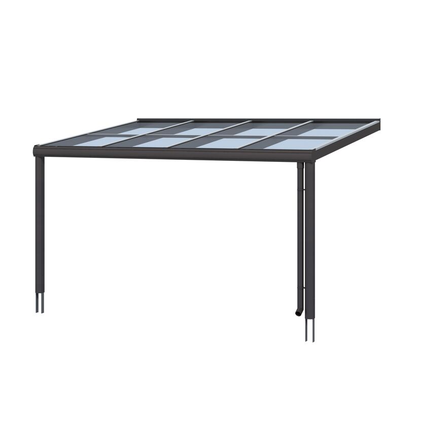 Terrassenüberdachung TD Modena 434 x 307 cm anthrazit