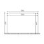 Technische Zeichnung TD Modena 541x357cm weiss