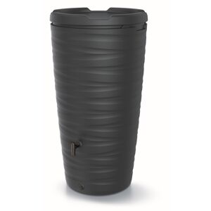 Regentonne 'Maze' anthrazit 240 l mit Hahn