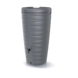 Regentonne 'Maze' grau 240 l mit Hahn