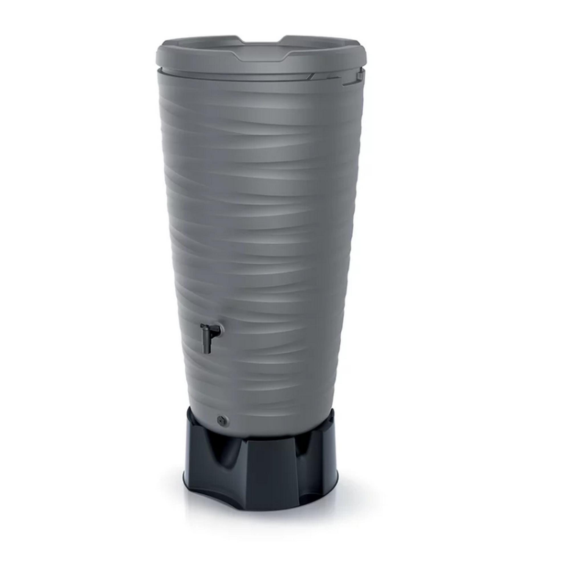 Regentonne 'Maze' grau 240 l mit Hahn