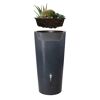 Regentonne Stone 2in1 mit integriertem Blumenkasten