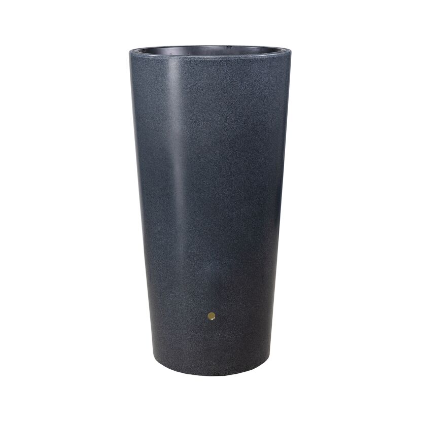 Grauer Regenwasserspeicher Stone 2in1 210 L
