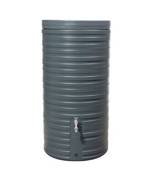 Regentonne 'Nordic' graphite grey 300 l mit Hahn