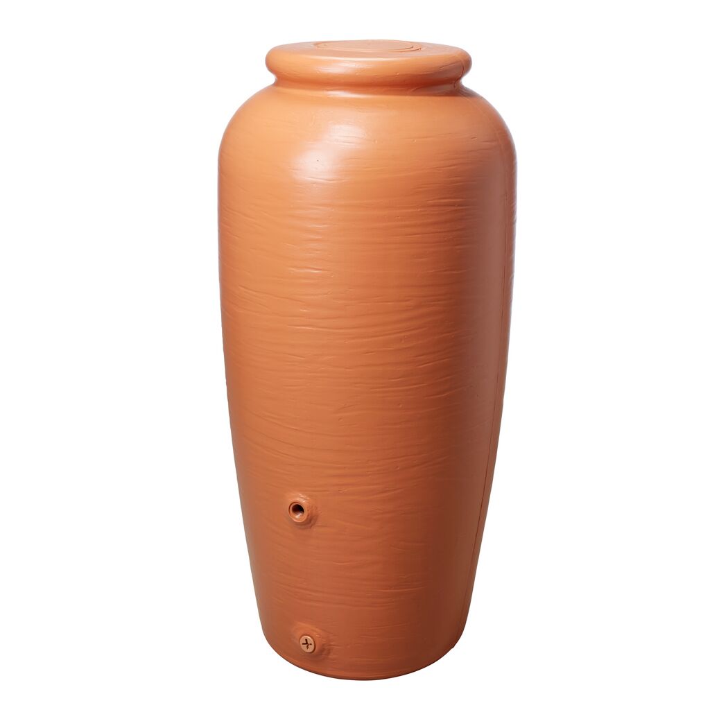 Terrakotta-farbene Amphore, 240 L
