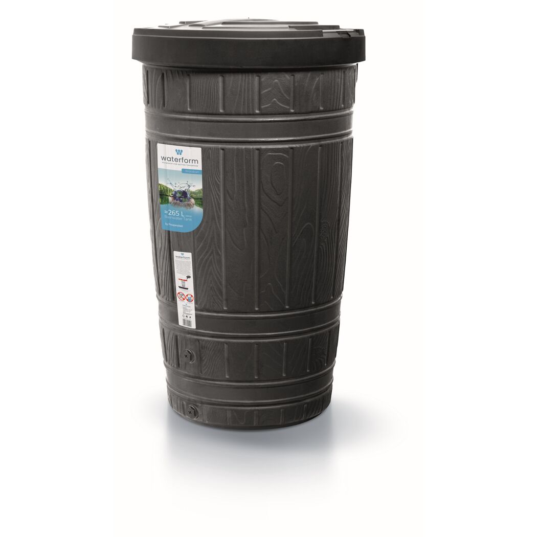Regentonne 'Woodcan' braun 265 l