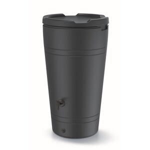 Regentonne 'Tube' anthrazit 230 l mit Hahn