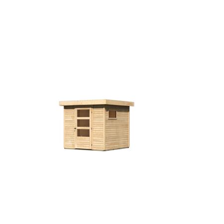 3. Bild von Gartenhaus 'Coburg' naturbelassen 242 x 238 x 210 cm