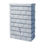 Regentonne 'Rocky' hellgrau hell 300 l mit Hahn