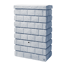 Regentonne 'Rocky' hellgrau hell 300 l mit Hahn