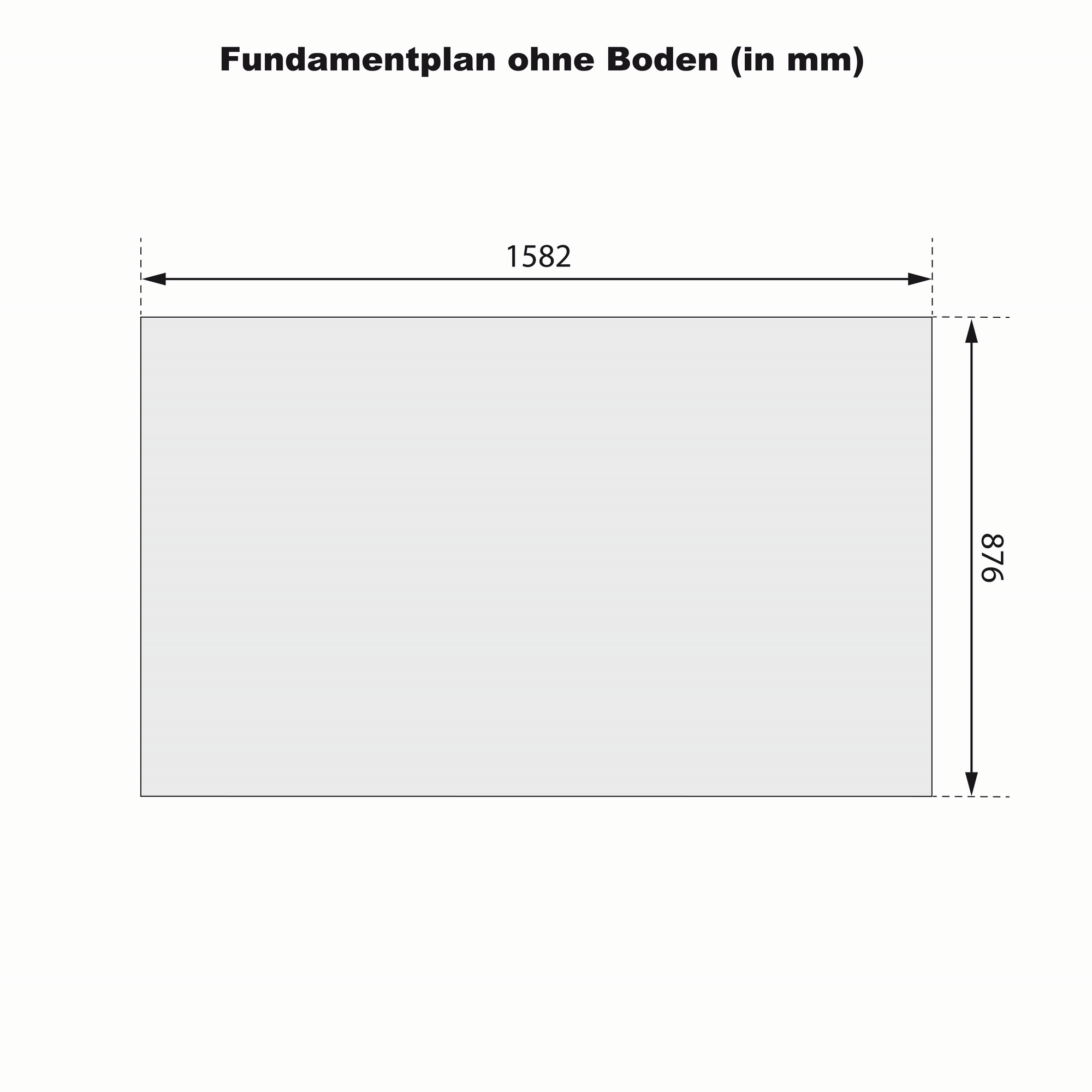 Mülltonnenbox '2' natur 158,2 x 143 x 87,6 cm + product picture