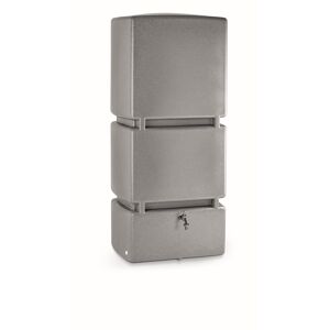 Regentonne 'Jumbo' granitfarben 800 l mit Hahn