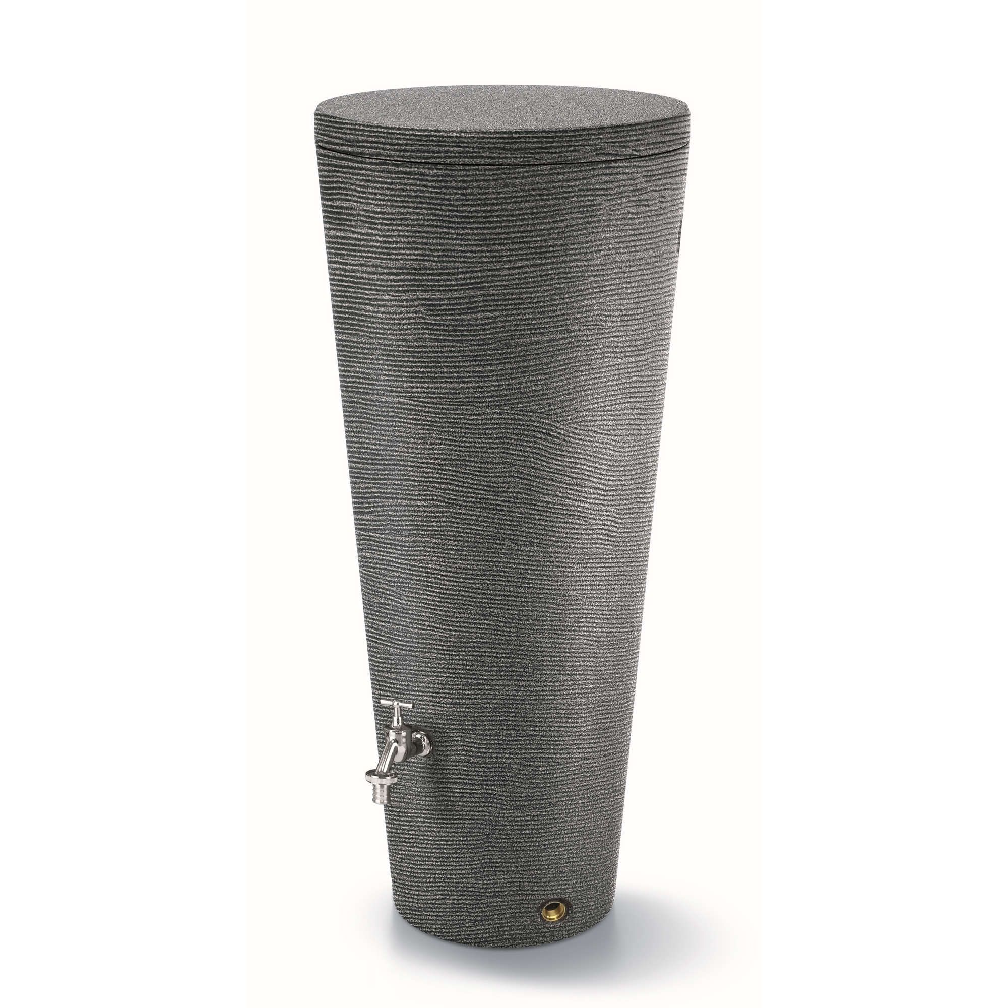 Regentonne 'Tubo' granitfarben 210 l