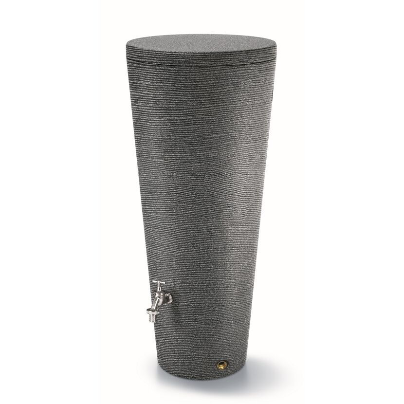 Regentonne 'Tubo' granitfarben 210 l