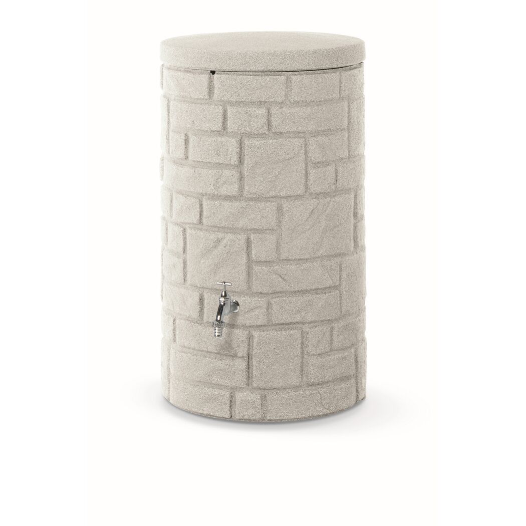Regentonne 'Arcado' grau 230 l