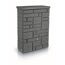 Wandtank 'Maurano' graphitgrau 300 l