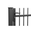 Metall Gartentor mit Türklinke