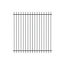 Zaunsystem-Set 'Residenz select Basel+' anthrazit für Hanglage 1200 x 180 cm